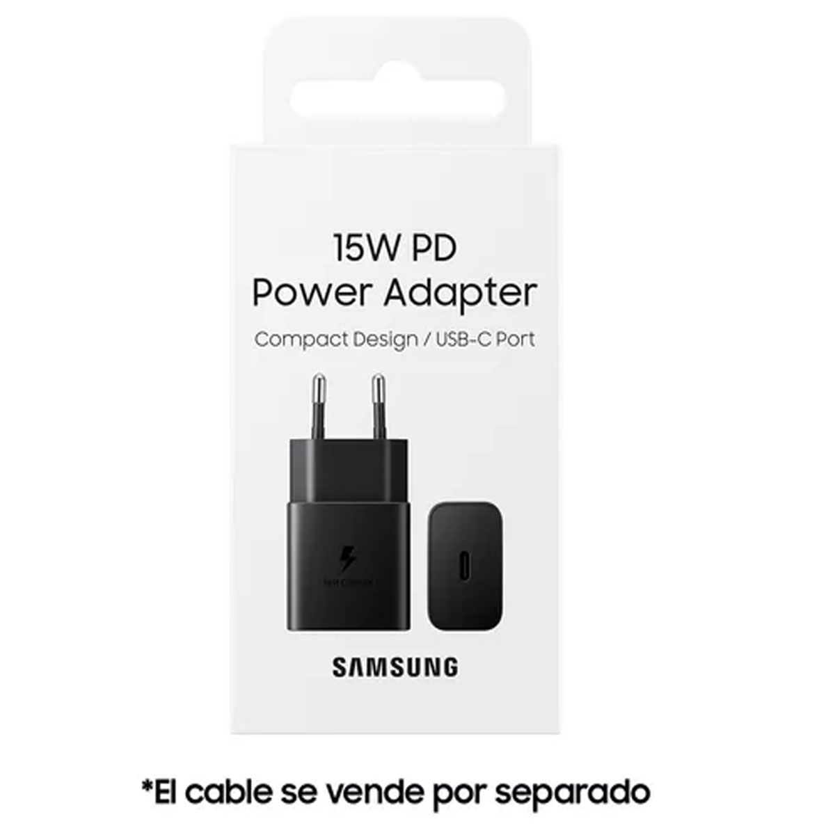 SAMSUNG - Cargador de Pared Samsung 15W Galaxy TAB A7 Lite Color Negro