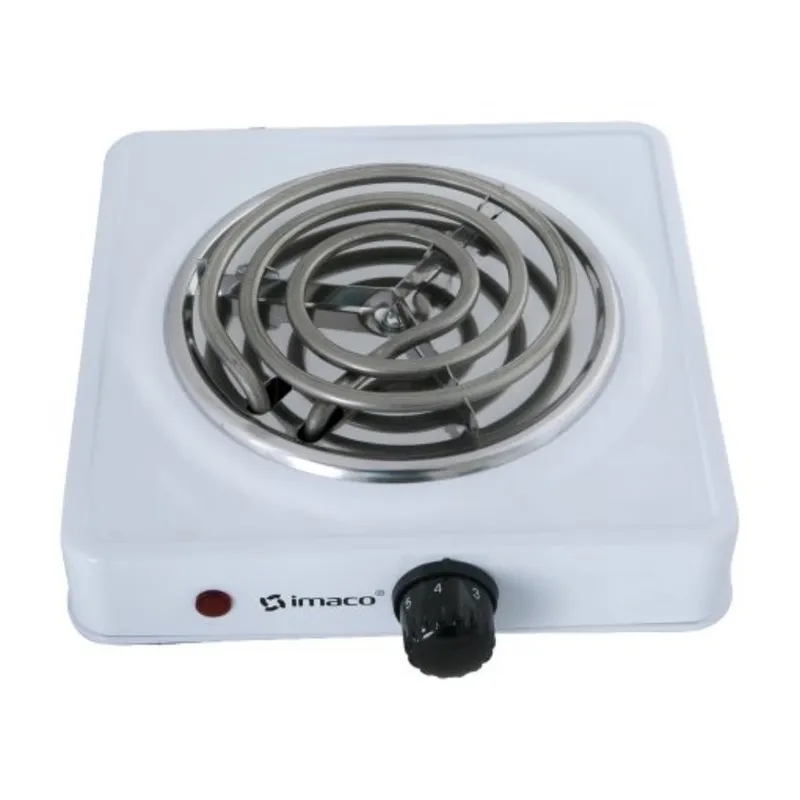 IMACO - Cocina Eléctrica 1 Hornilla Imaco HP-1000 Blanco