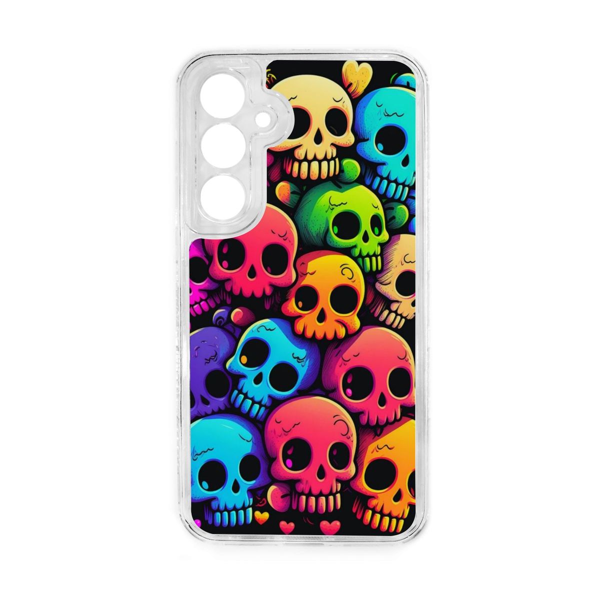 GENERICO - Funda Protector Case 360 Para SAMSUNG A55 - Transparente