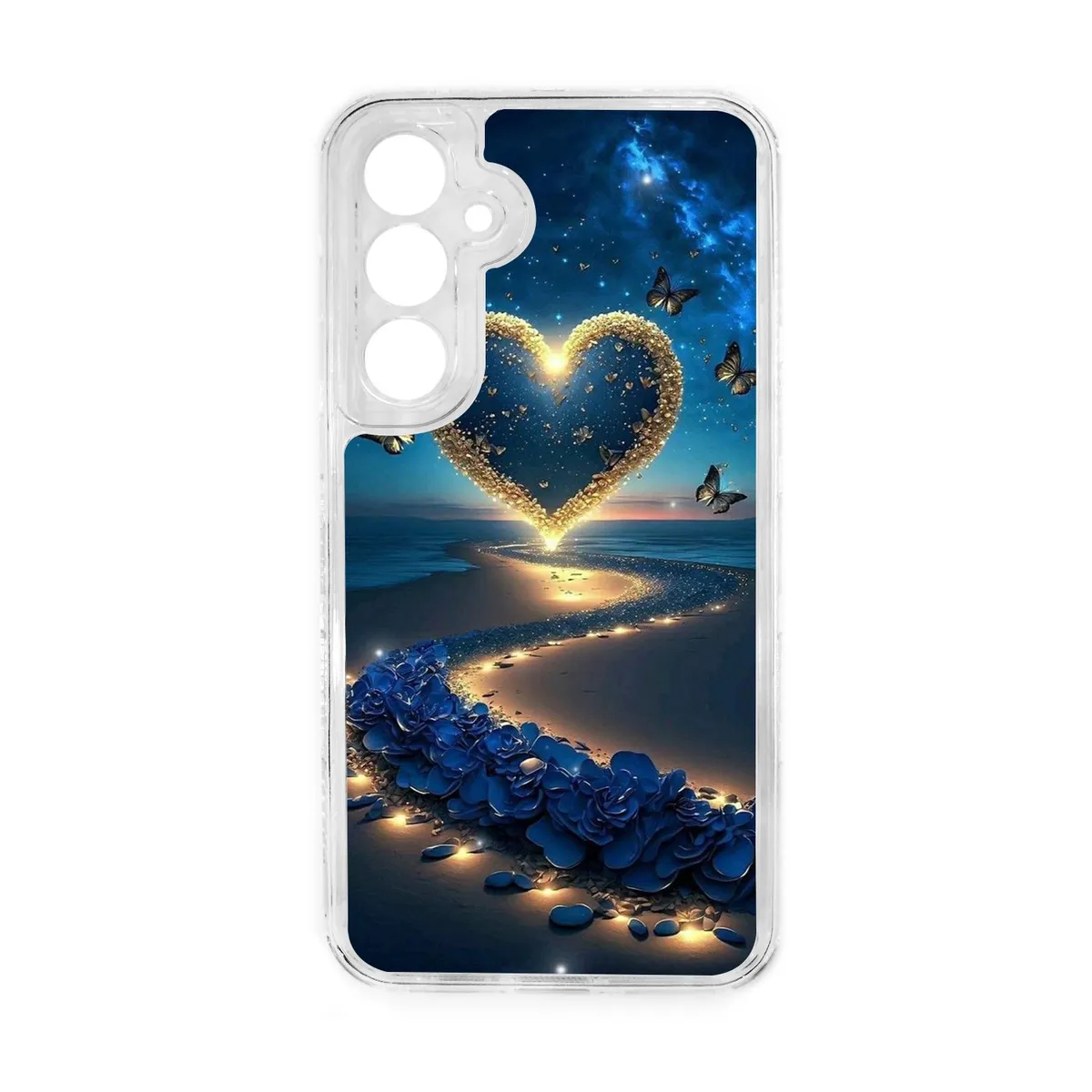 GENERICO - Funda Protector Case 360 Para SAMSUNG A55 - Transparente
