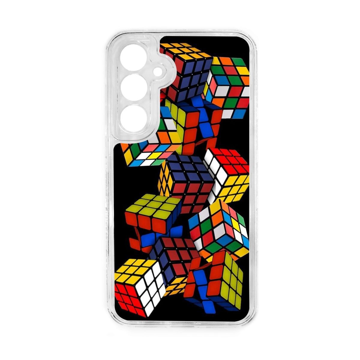 GENERICO - Funda Protector Case 360 Para SAMSUNG A55 - Transparente