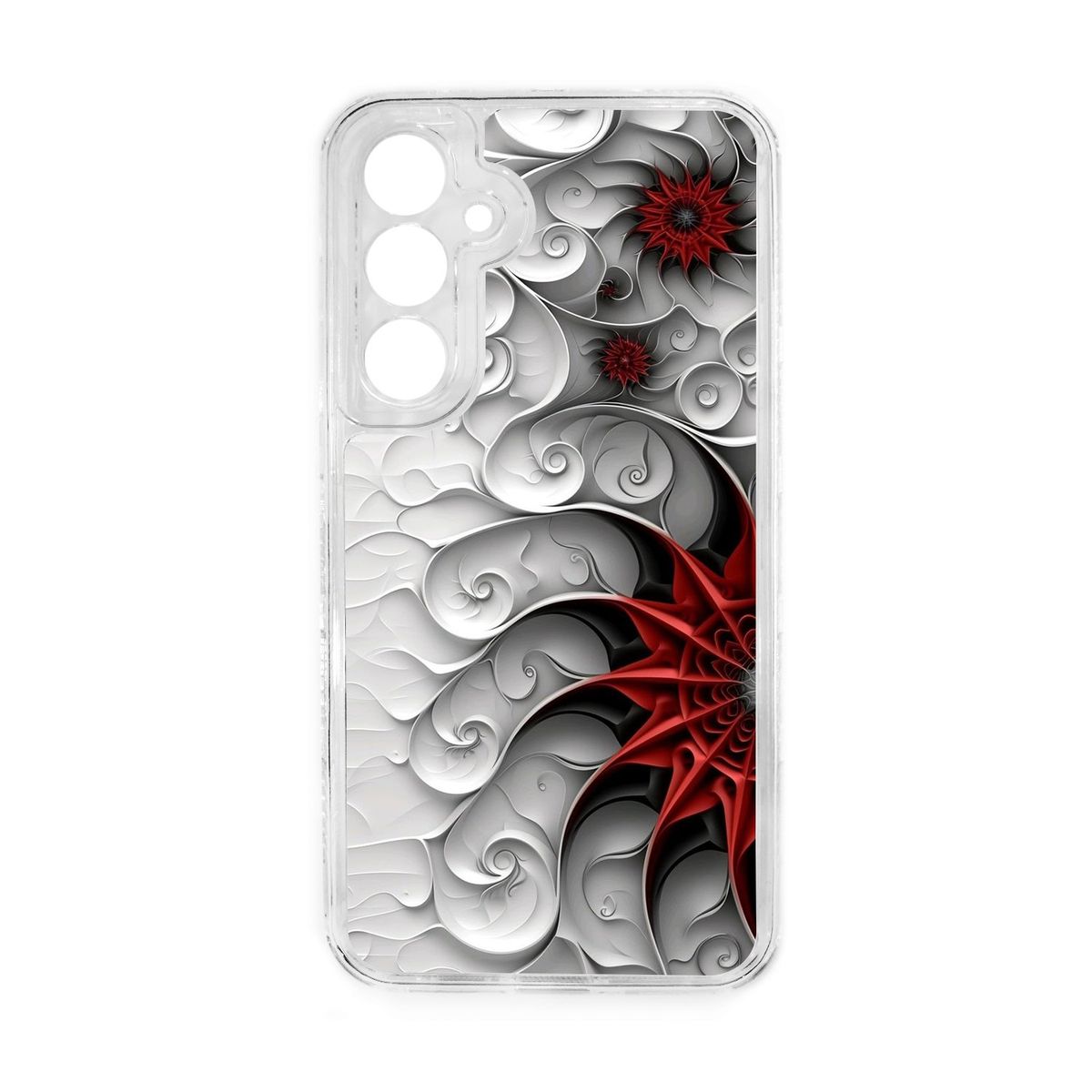 GENERICO - Funda Protector Case 360 Para SAMSUNG A55 - Transparente