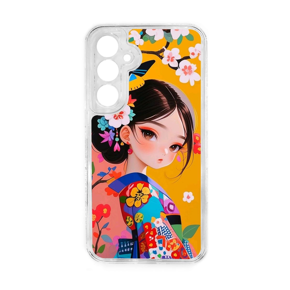 GENERICO - Funda Protector Case 360 Para SAMSUNG A55 - Transparente