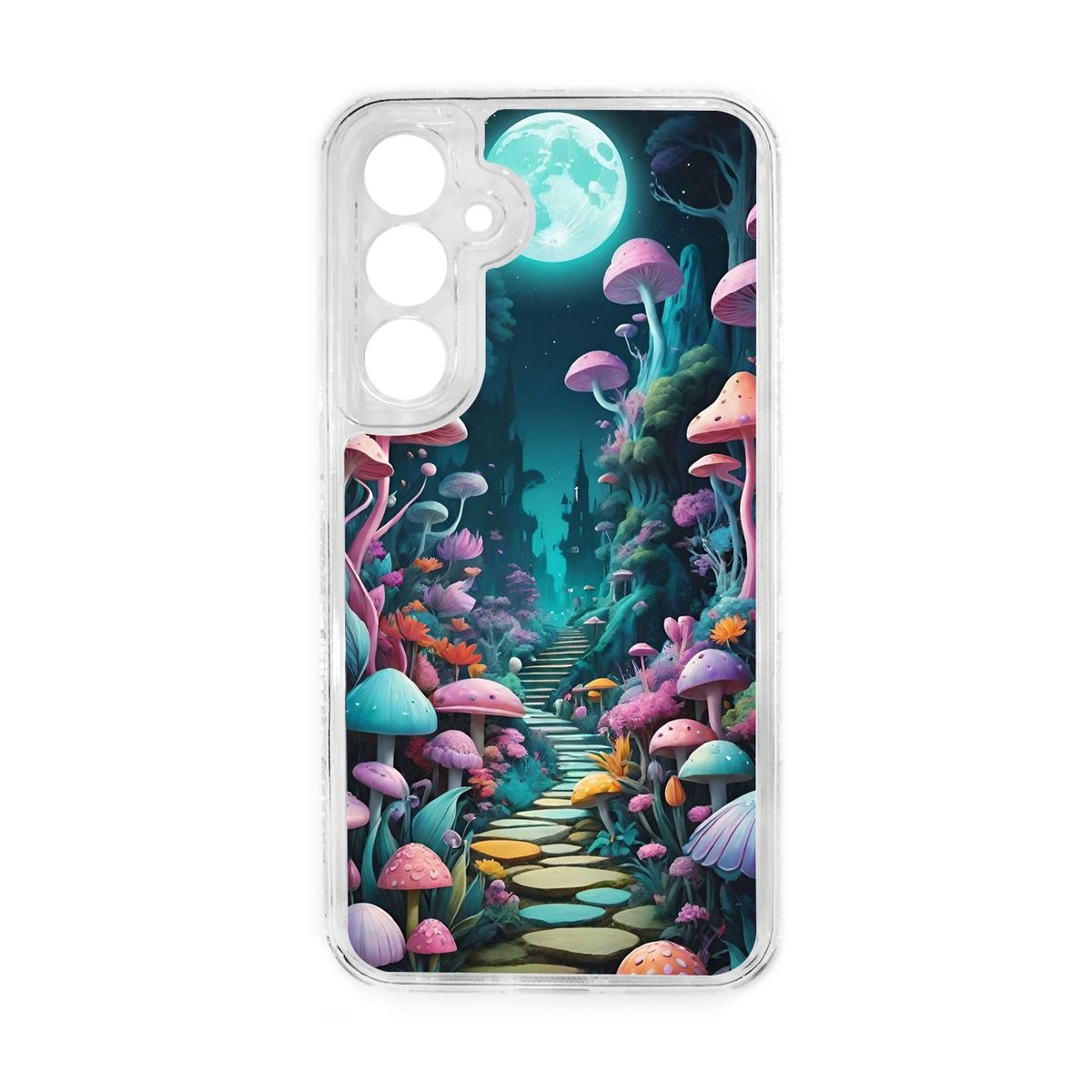 GENERICO - Funda Protector Case 360 Para SAMSUNG A55 - Transparente