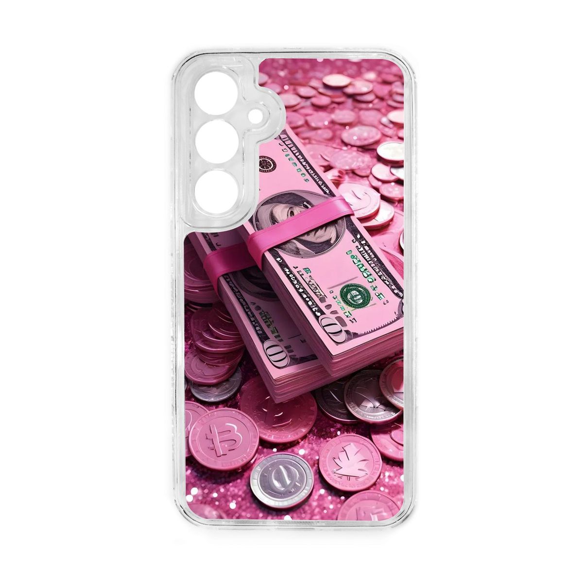 GENERICO - Funda Protector Case 360 Para SAMSUNG A55 - Transparente