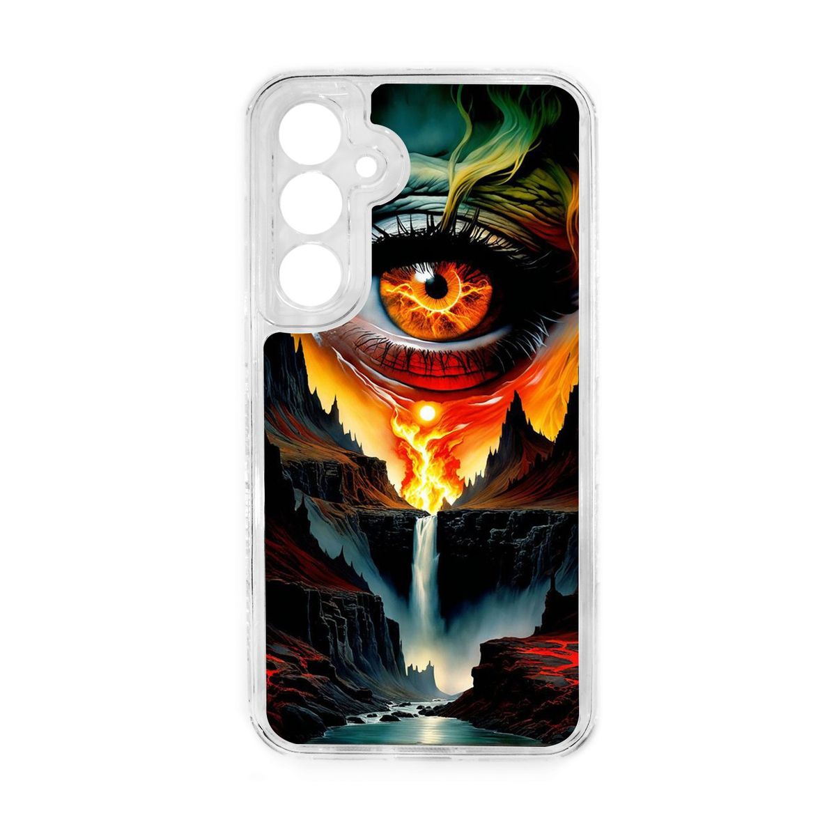 GENERICO - Funda Protector Case 360 Para SAMSUNG A55 - Transparente