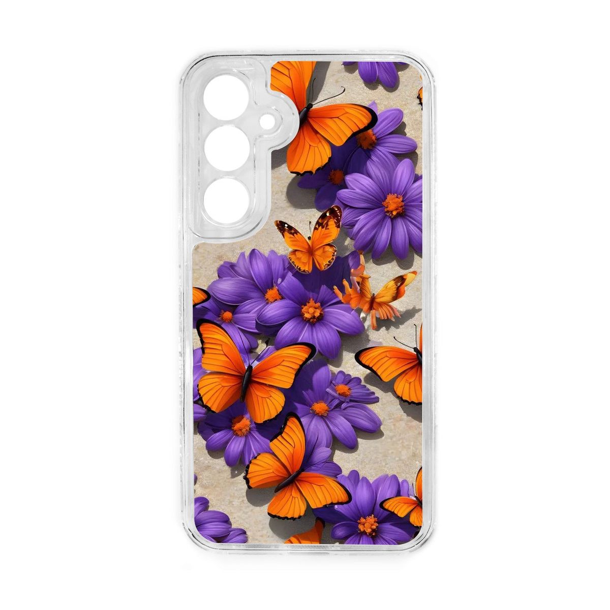 GENERICO - Funda Protector Case 360 Para SAMSUNG A55 - Transparente