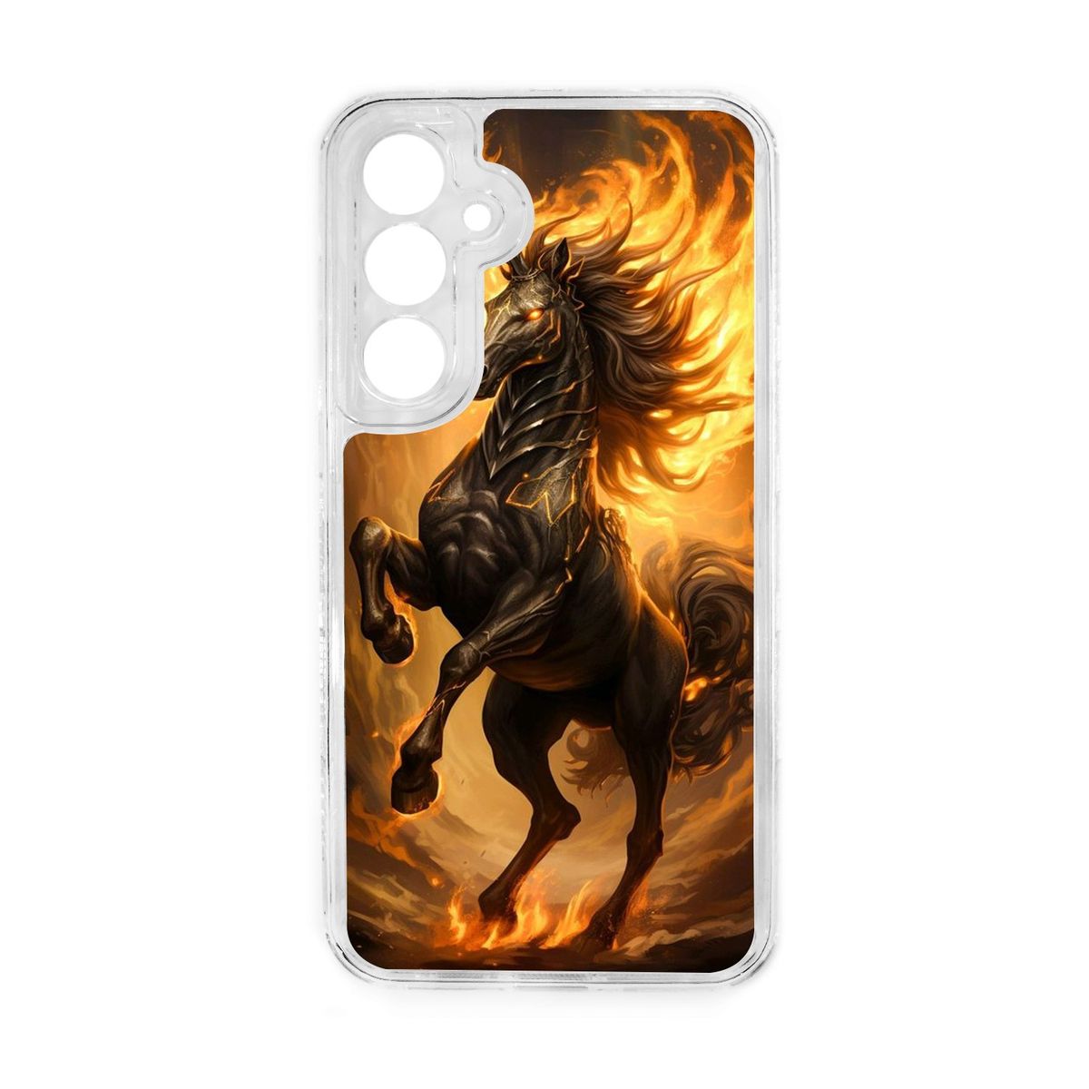 GENERICO - Funda Protector Case 360 Para SAMSUNG A55 - Transparente