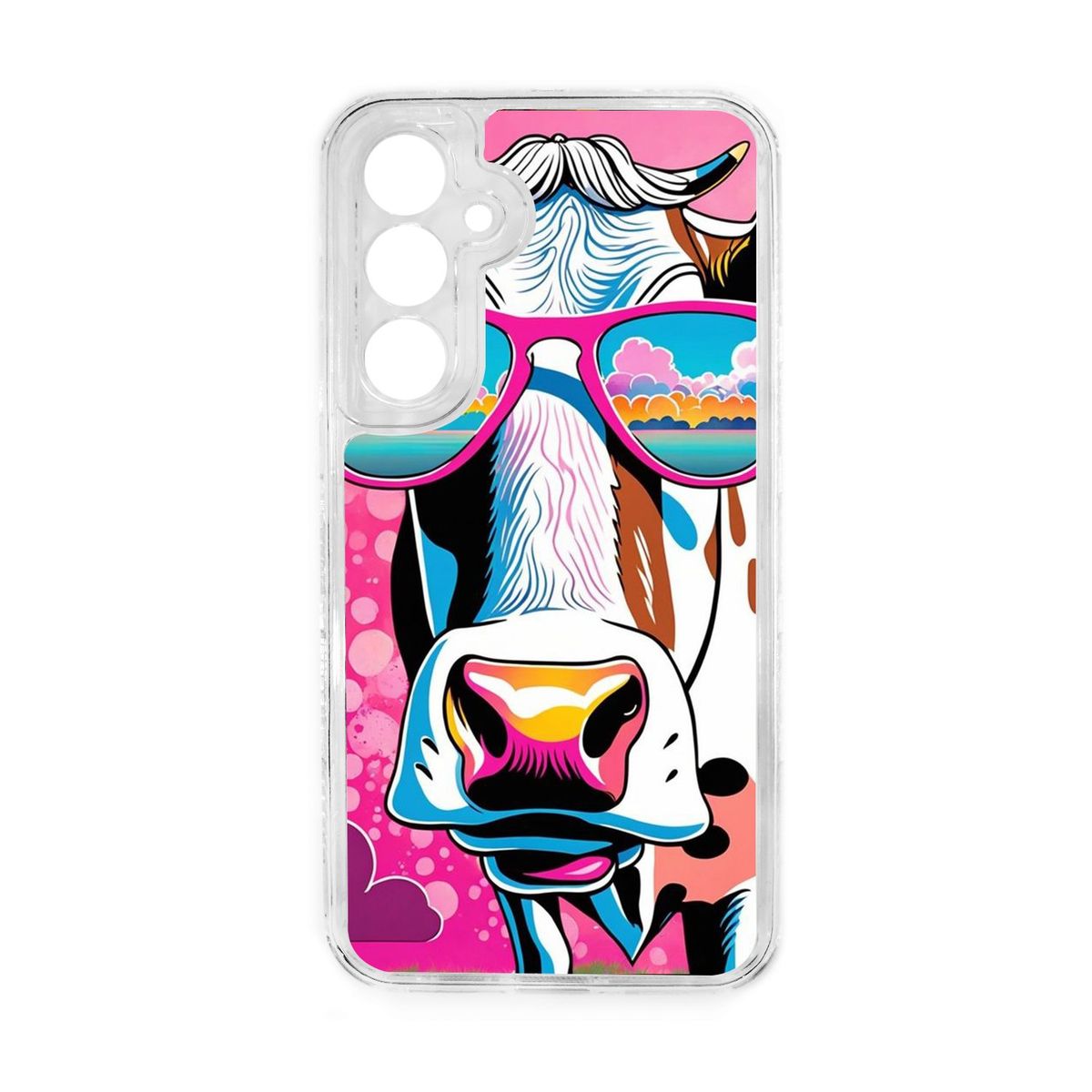 GENERICO - Funda Protector Case 360 Para SAMSUNG A55 - Transparente