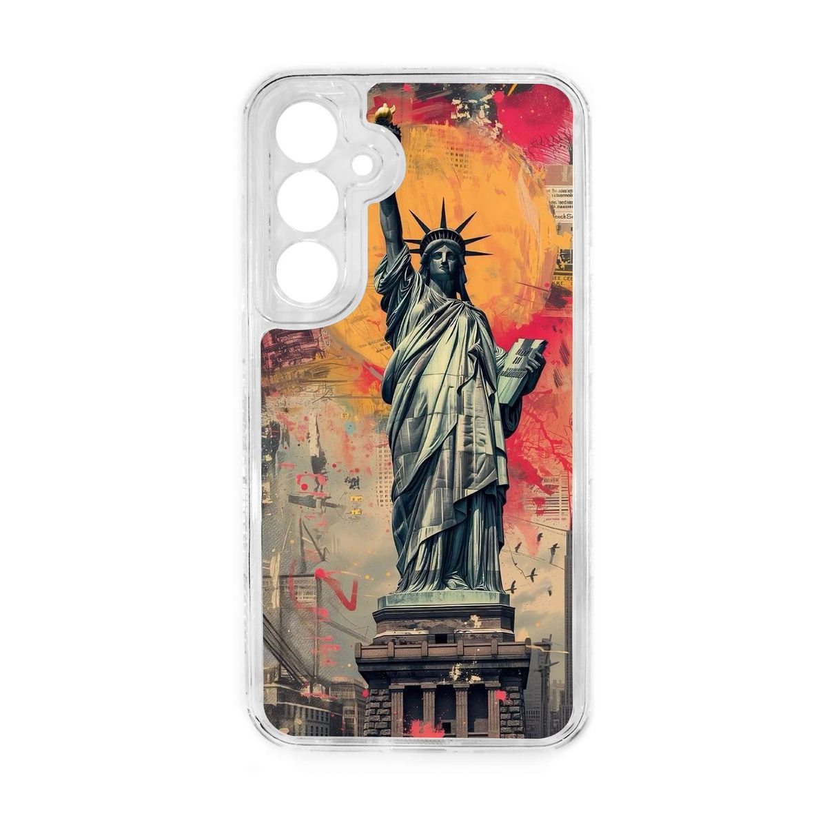 GENERICO - Funda Protector Case 360 Para SAMSUNG A55 - Transparente