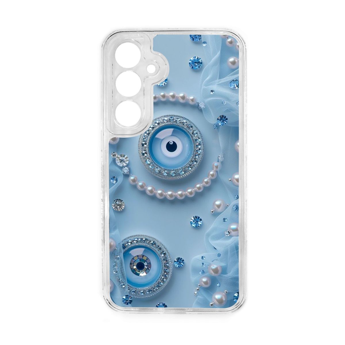 GENERICO - Funda Protector Case 360 Para SAMSUNG A55 - Transparente