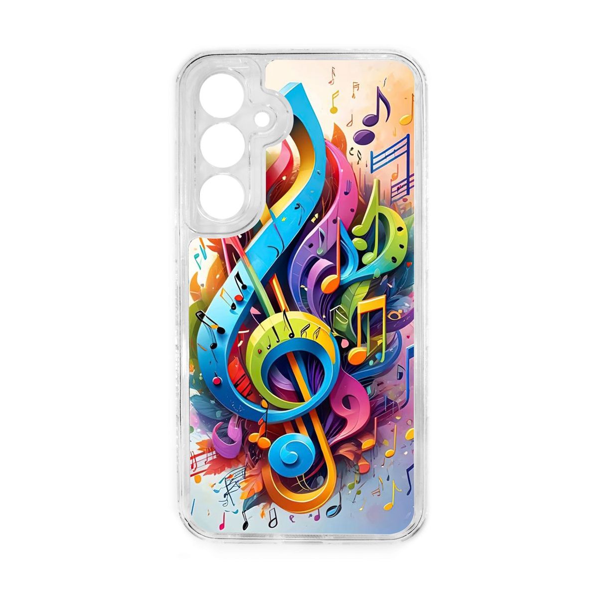 GENERICO - Funda Protector Case 360 Para SAMSUNG A55 - Transparente