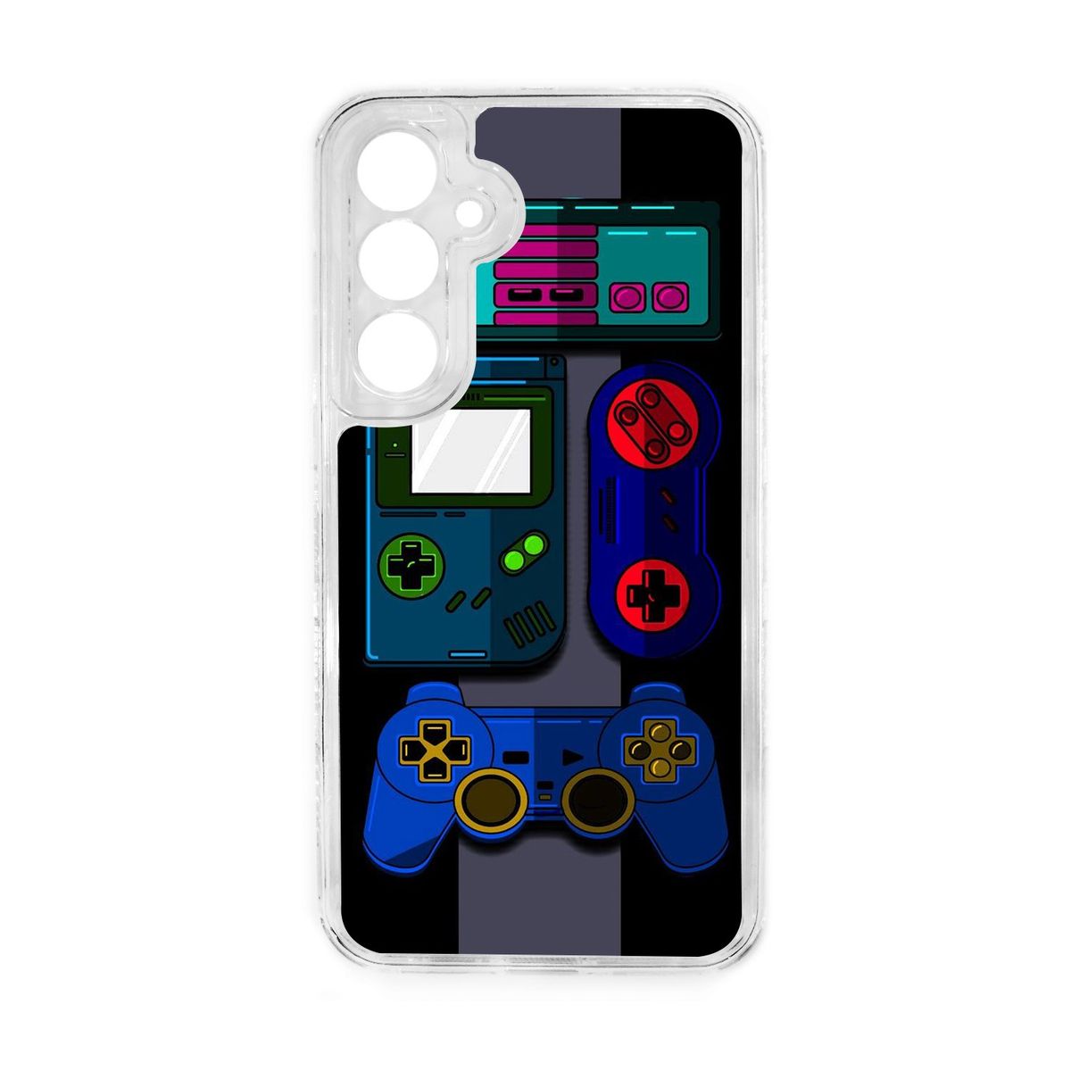 GENERICO - Funda Protector Case 360 Para SAMSUNG A55 - Transparente