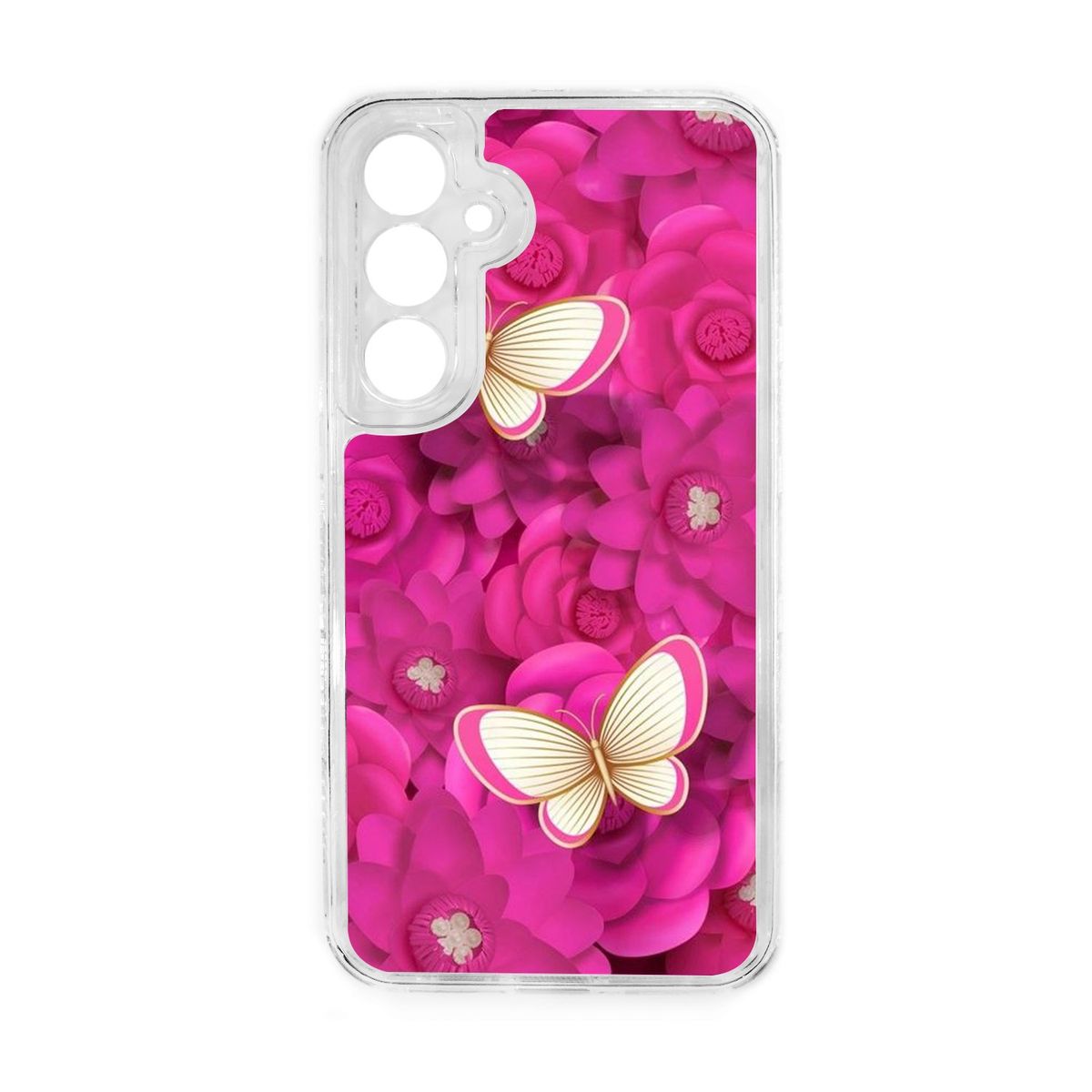 GENERICO - Funda Protector Case 360 Para SAMSUNG A55 - Transparente