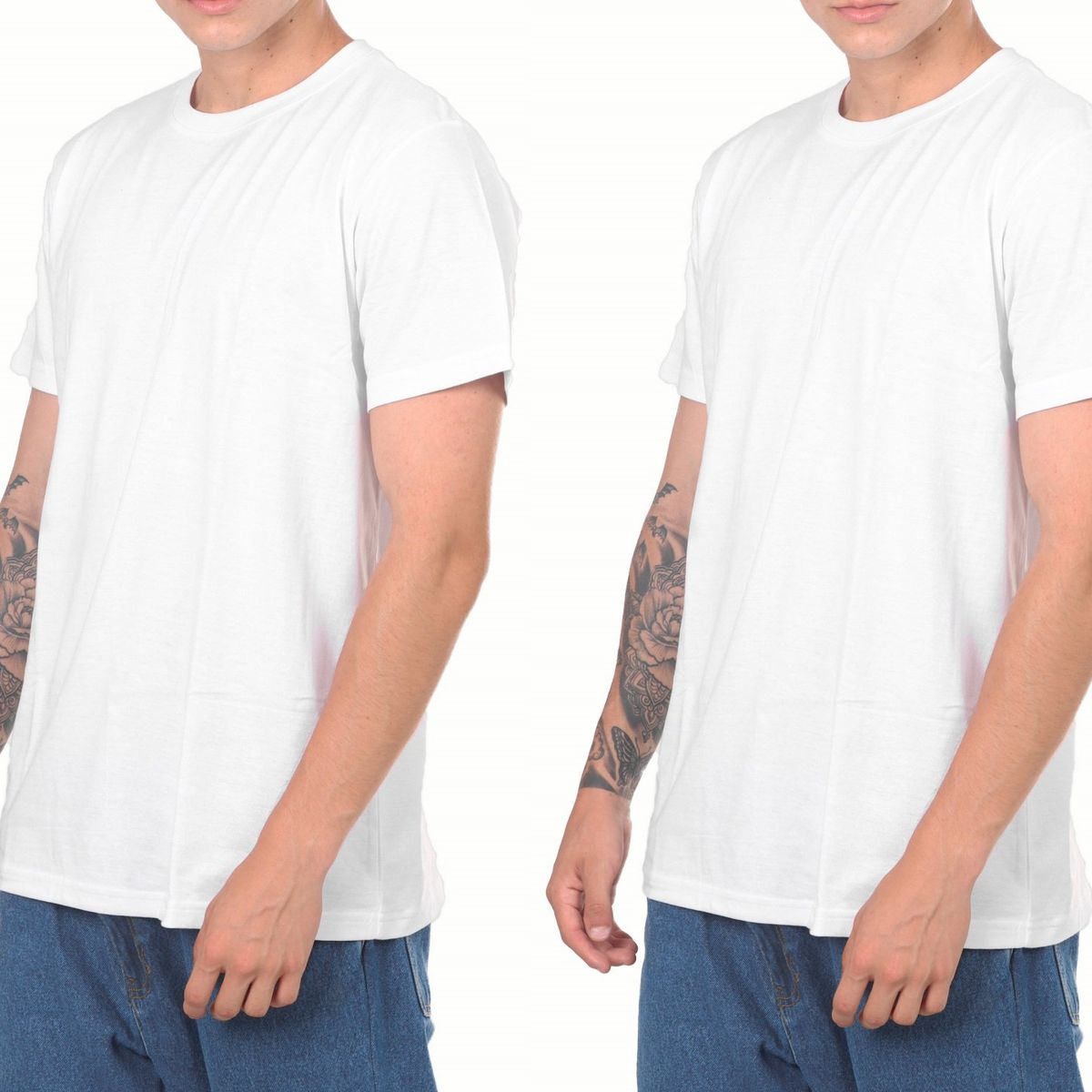 NEW YORK STARS - Pack Duo Blanco Basico - Polo Blanco manga corta