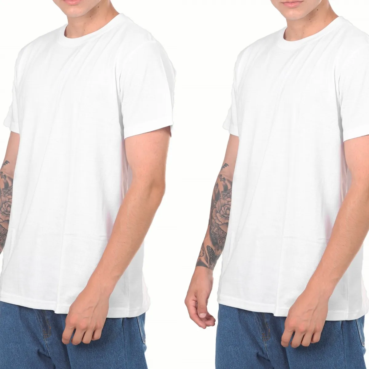 NEW YORK STARS - Pack Duo Blanco Basico - Polo Blanco manga corta