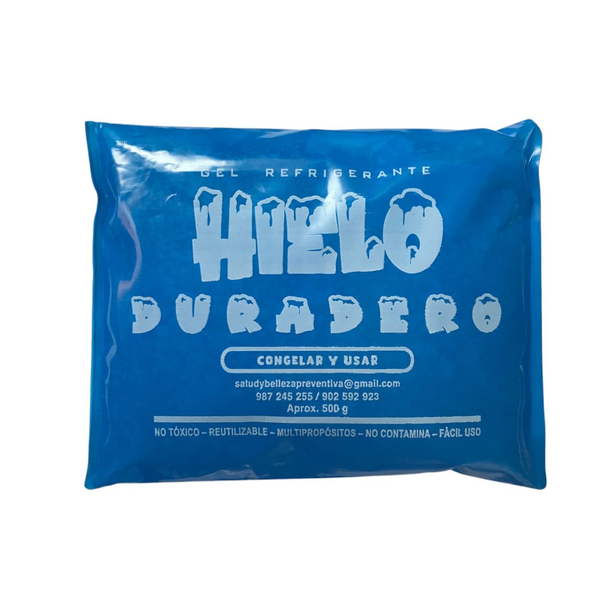 GENERICO - GEL HIELO DURADERO 500g x 06 unidades