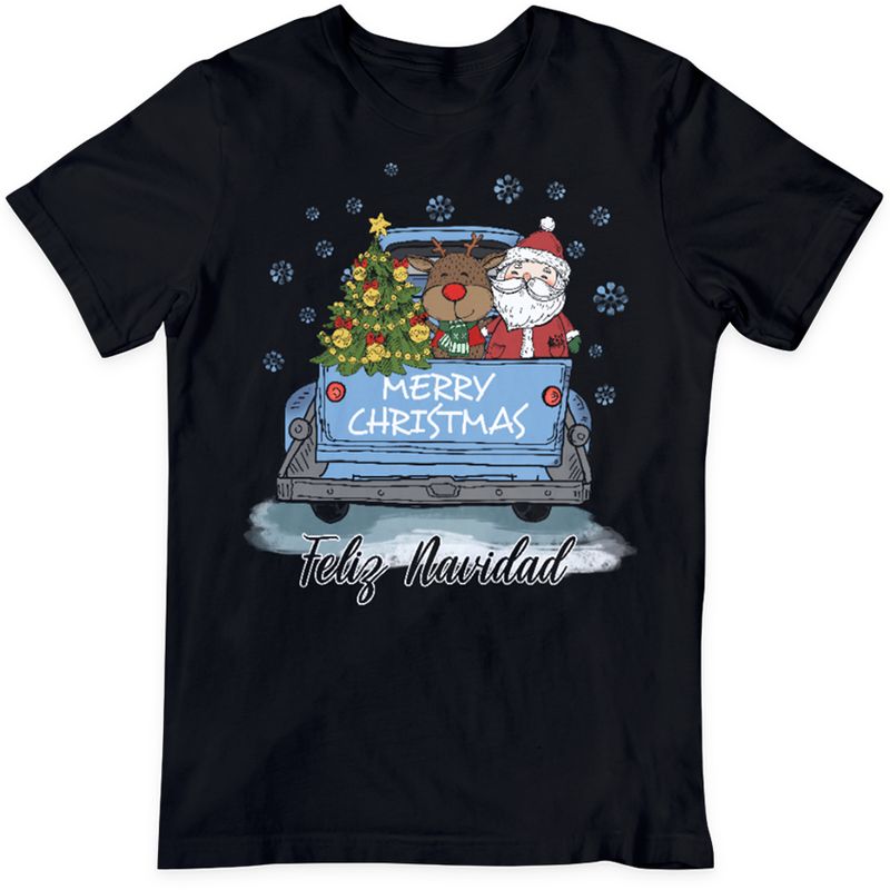 GENERICO - POLO UNISEX MODELO NAVIDEÑO