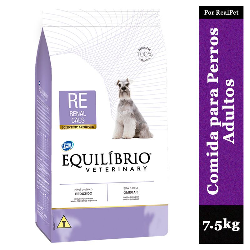 EQUILIBRIO - Comida para Perros Equilibrio Problema Renal 7.5 kg
