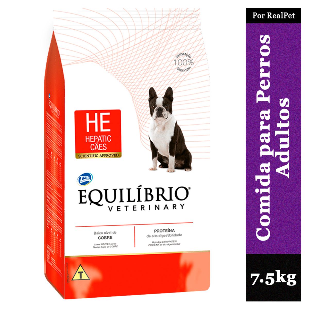 EQUILIBRIO - Comida Perros Problema Hepático Equilibrio Hepatic 7.5 kg