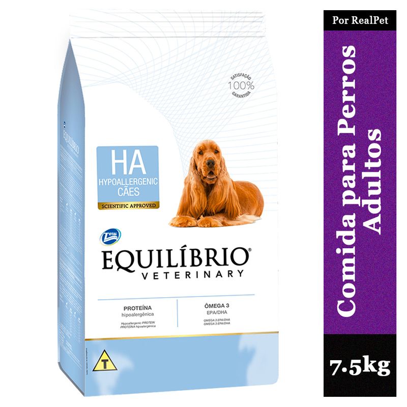 EQUILIBRIO - Comida para Perros Equilibrio Hipoalergénico 7.5 kg