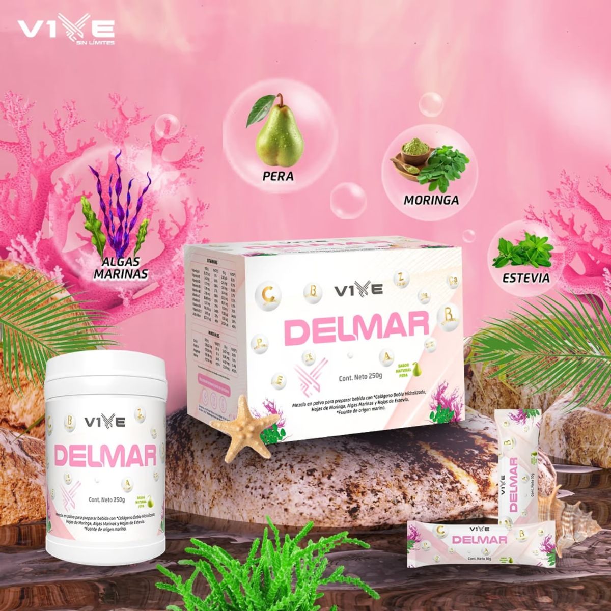 VIVE - Colágeno Premium Delmar  Absorción Doble Resultados Reales