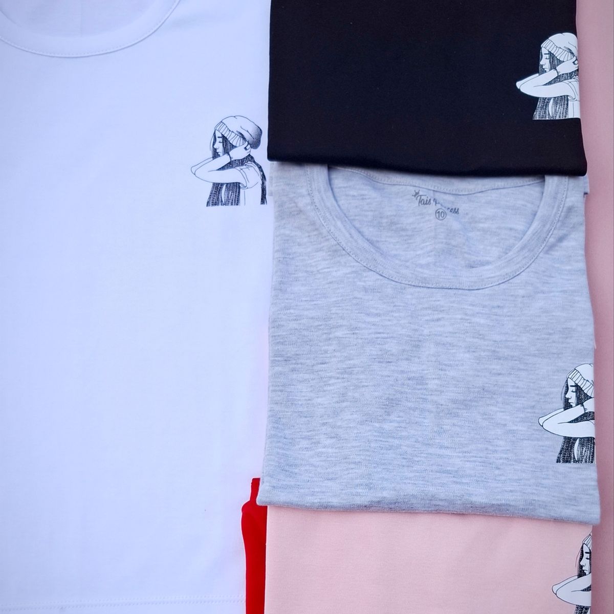 TAIS PRINCESS - Polo niñas100% algodón pima Pretty Girl manga corta