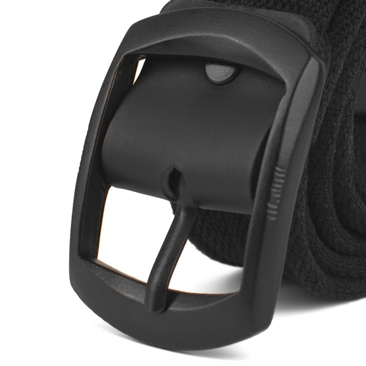 GENERICO - CORREA MILITAR CLARO CON HEBILLA PUENTE