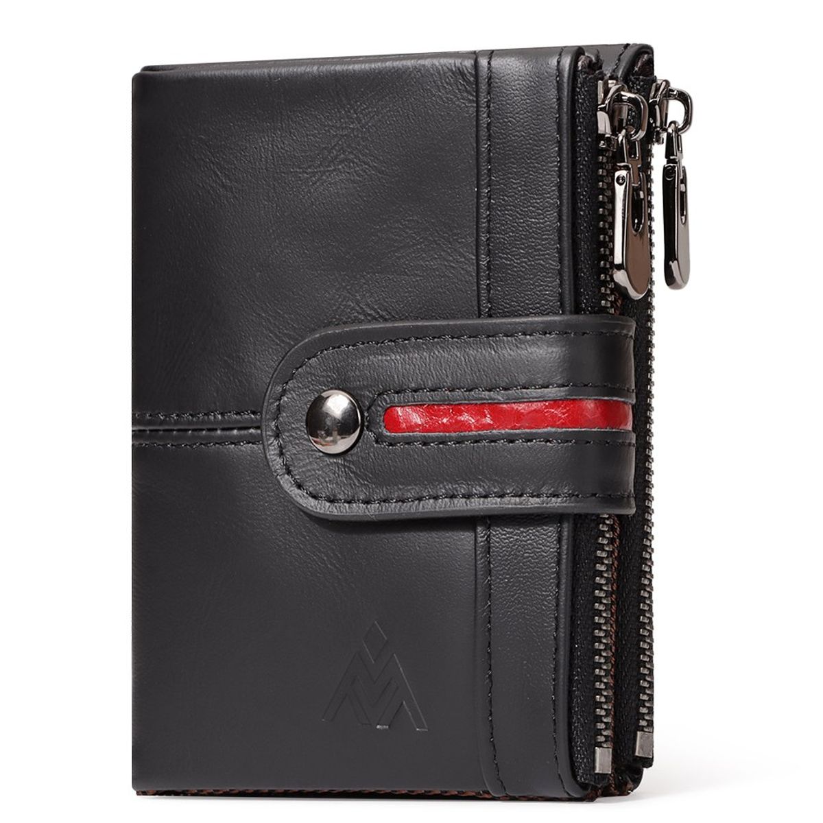 GENERICO - Billetera de Cuero Vacuno Aldebarán BP940 con RFID Hombre