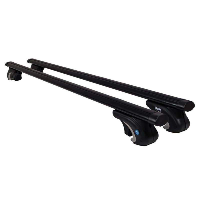 GENERICO - BARRA TRANSVERSAL 130CM BLACK CON LLAVE