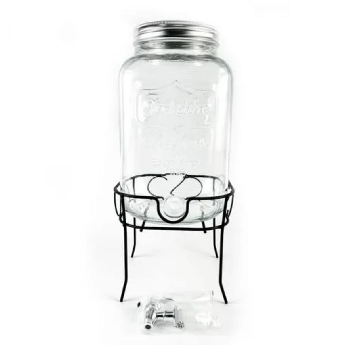 ICHIMATSU - Dispensador De Vidrio 8 Lt C/Rack Ichimatsu.