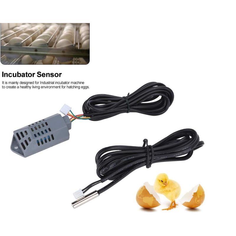 GENERICO - Sensor de Temperatura y Húmedad Portátil Para Incubadora