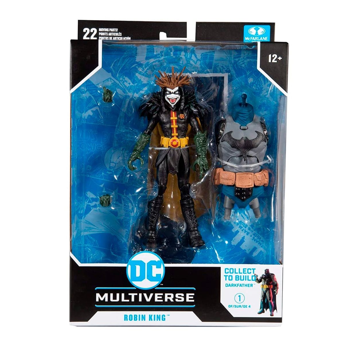 DC COMICS - Mc Farlane DC Comics Robin King Figura articulable con BAF