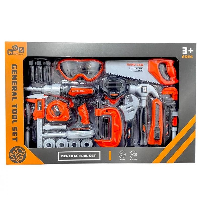 GENERICO - Juego de Herramientas Infantiles de Plastico