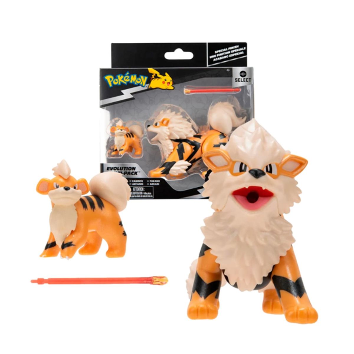 POKEMON - POKEMON SELECT Growlithe Y Arcanine