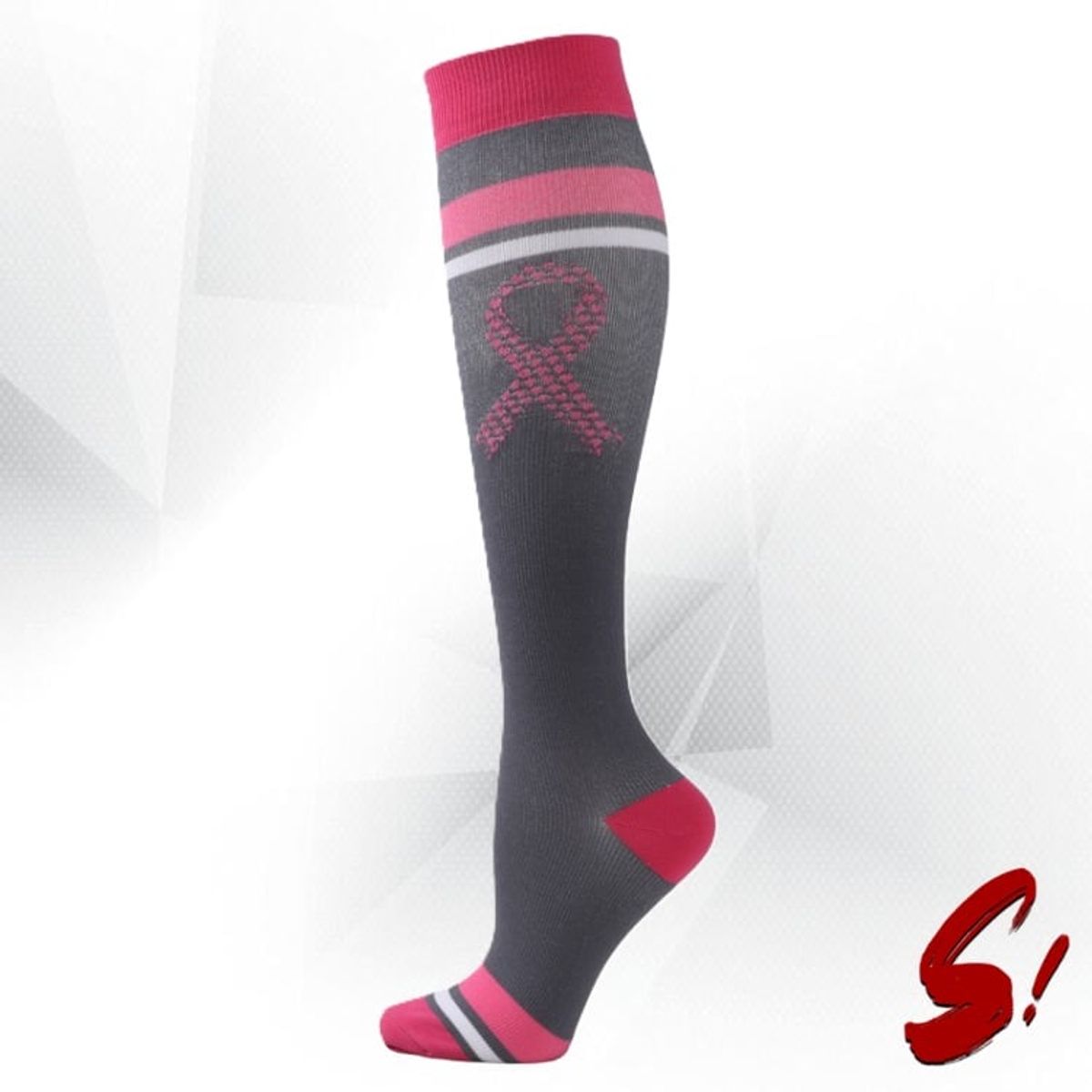 GENERICO - Medias de Compresión 20-30mmhg anti varices - Lazos Negra