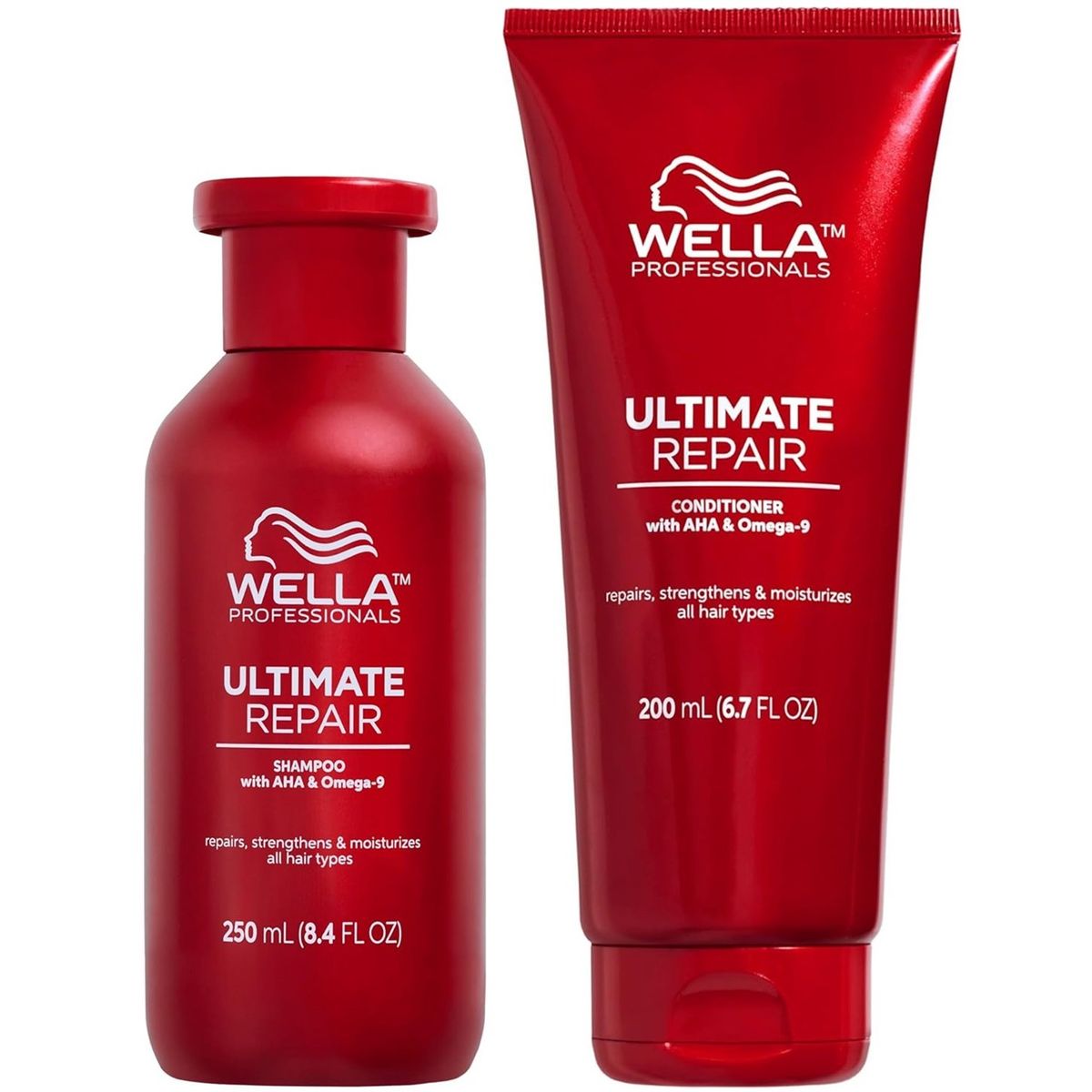 WELLA - Shampoo Reparador 250ml + Acondicionador Wella Ultimate Repair