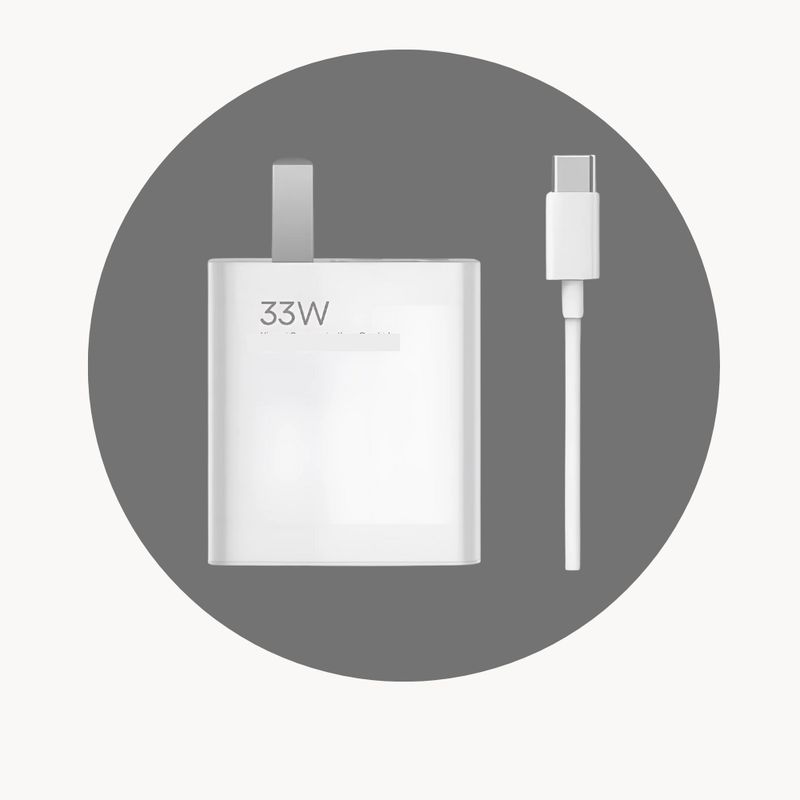 XIAOMI - Cargador XM 33W USB a Tipo C Carga Rapida