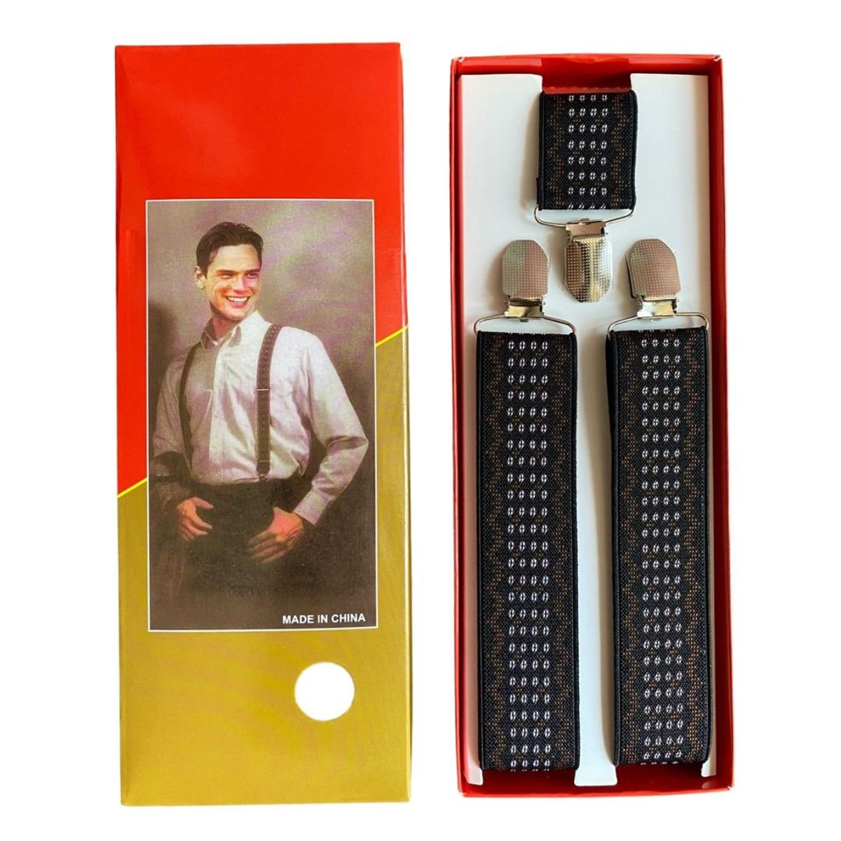 KAST PE - Tirantes para pantalón de hombre modelo CHRISTIAN