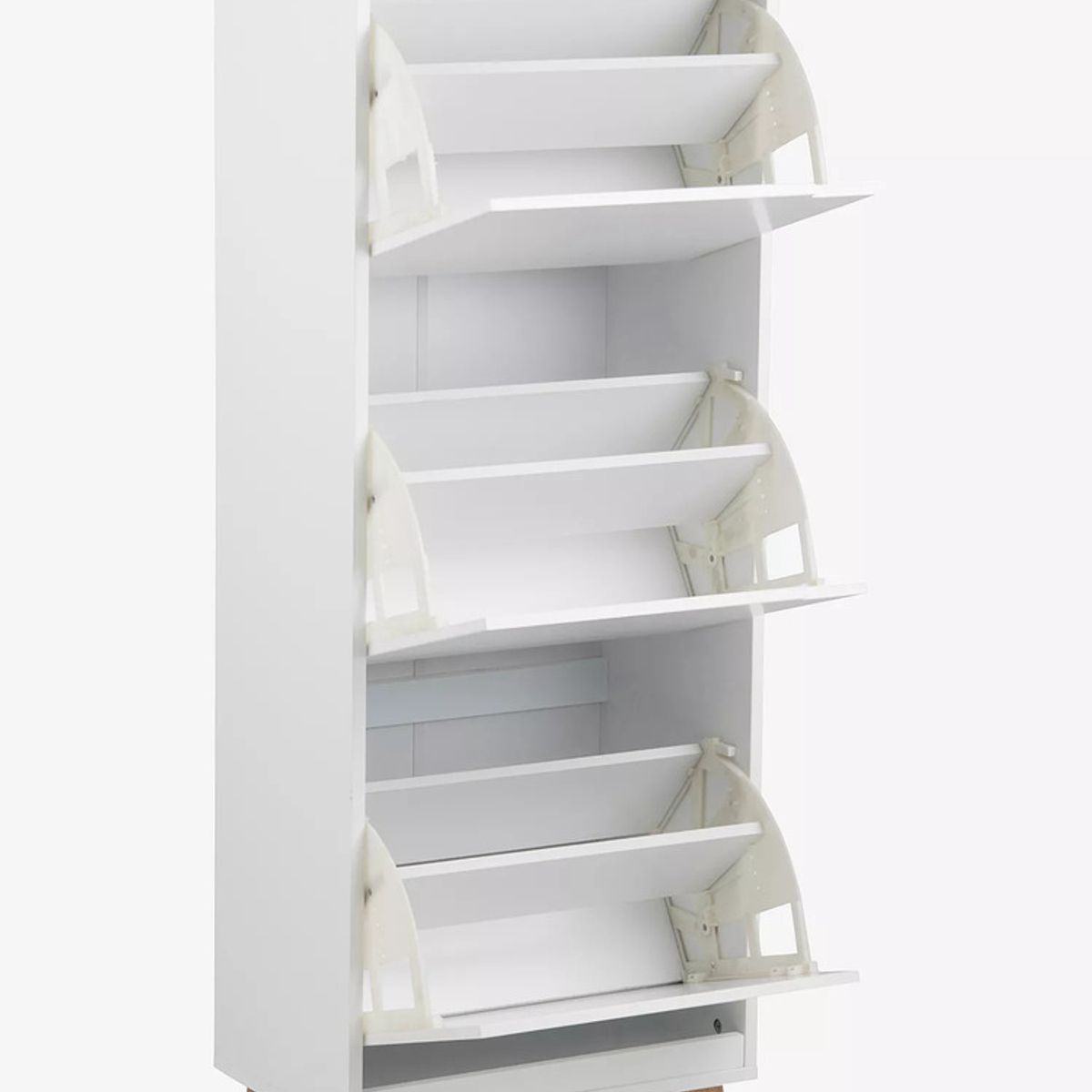 TU MESITA - Zapatera Clásica Alta 3 cajones Lisboa color Blanco TU MESITA