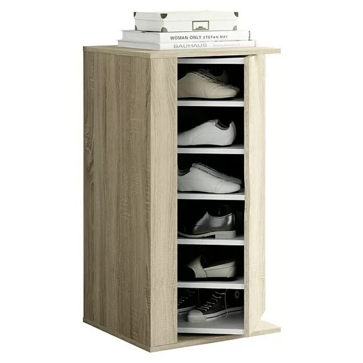 TU MESITA - Zapatera Giratoria Mirta color Ceniza TU MESITA