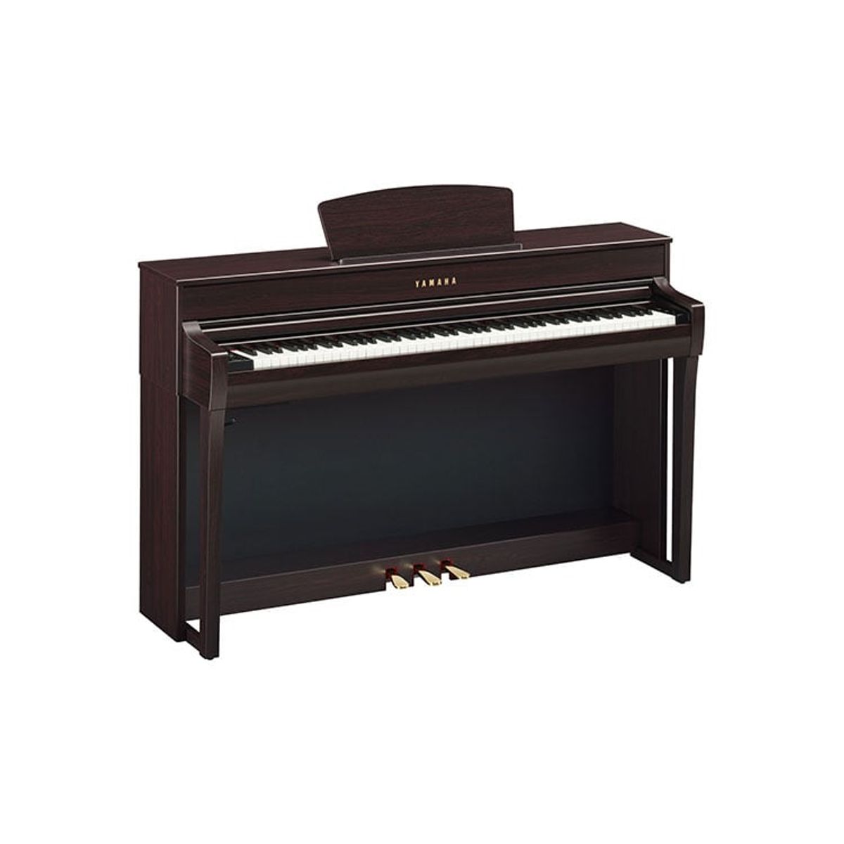 YAMAHA - PIANO DIGITAL YAMAHA CLP-735R DARK ROSEWOOD CON BANQUETA