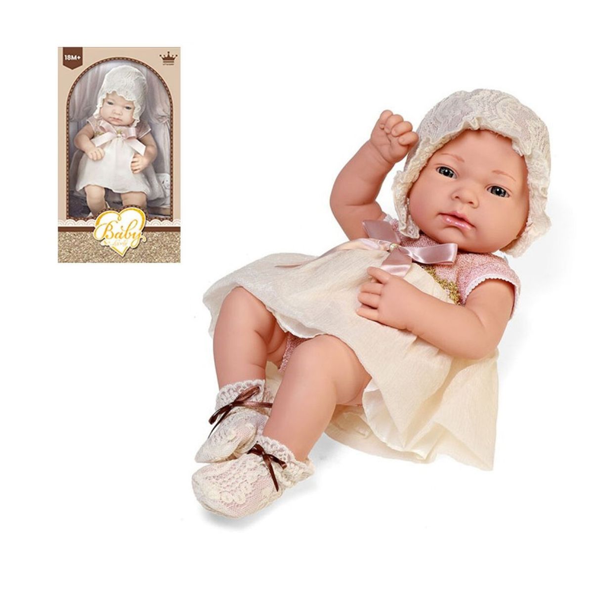 GENERICO - Muñeca bebé Real So Lovely 231-3