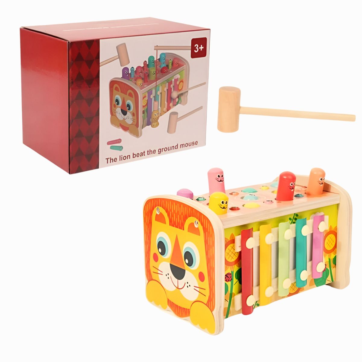 GENERICO - Martillo y Pesca Modelo Leoncito