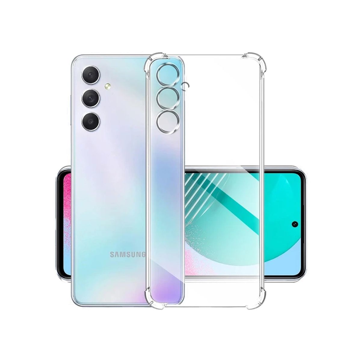 GENERICO - Funda Protector Case SAMSUNG M54 - TRANSPARENTE ANTI IMPACTO