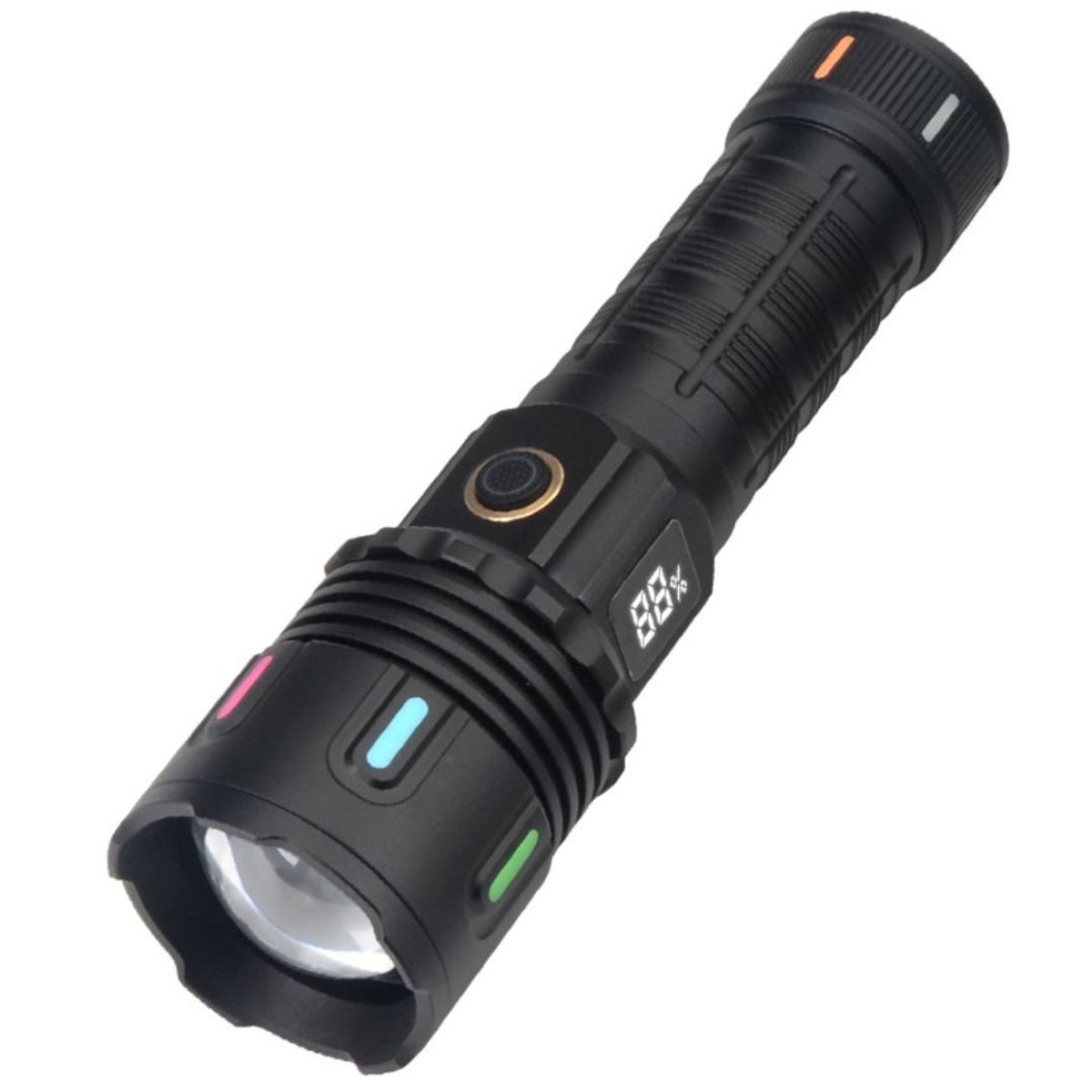 LIDIMI - Linterna LED con Luz Blanca Zoom Laser 5 Modos 2000M LIDIMI LD-L492A