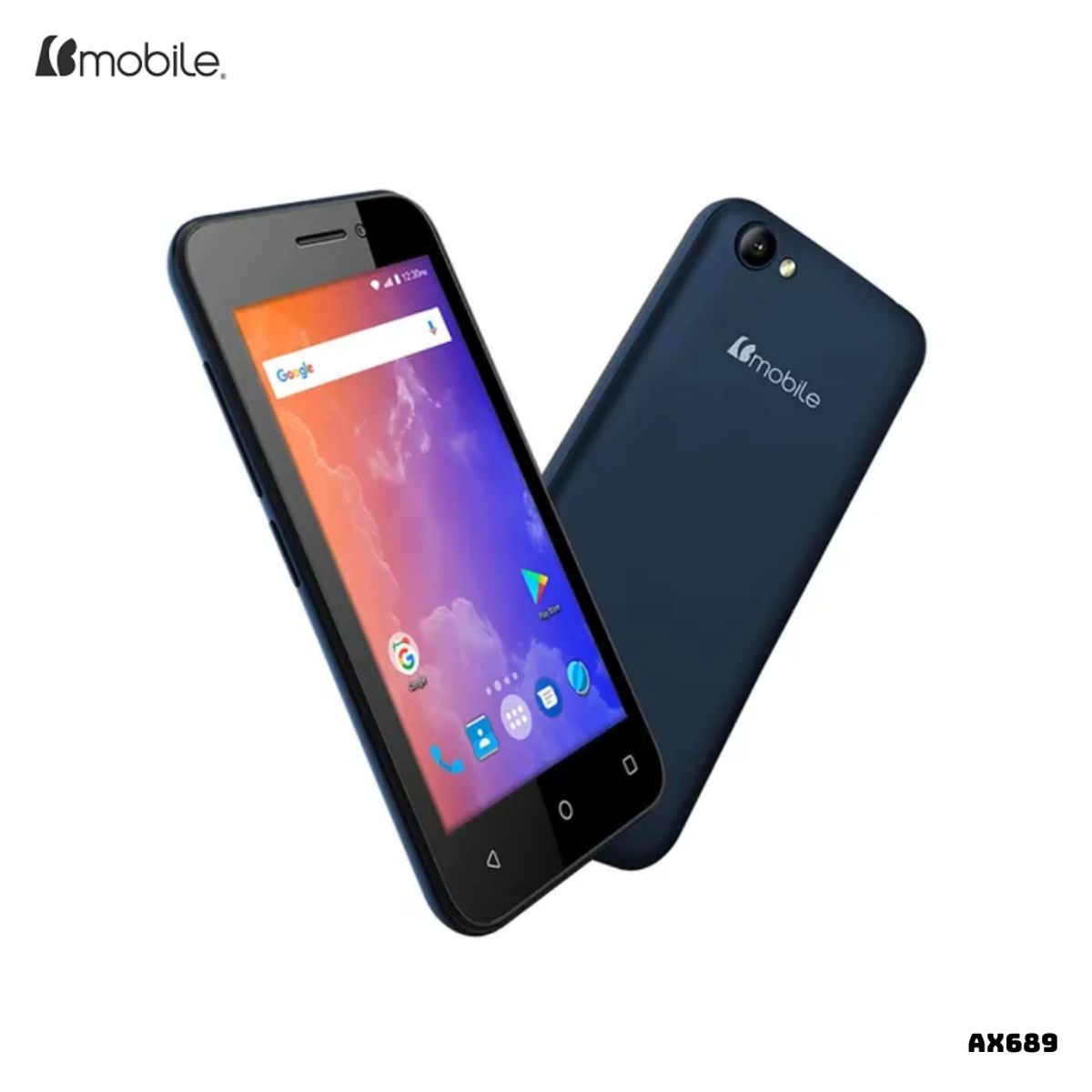 BMOBILE - CELULAR BMOBILE AX689 512MB RAM 16GB ROM - AZUL