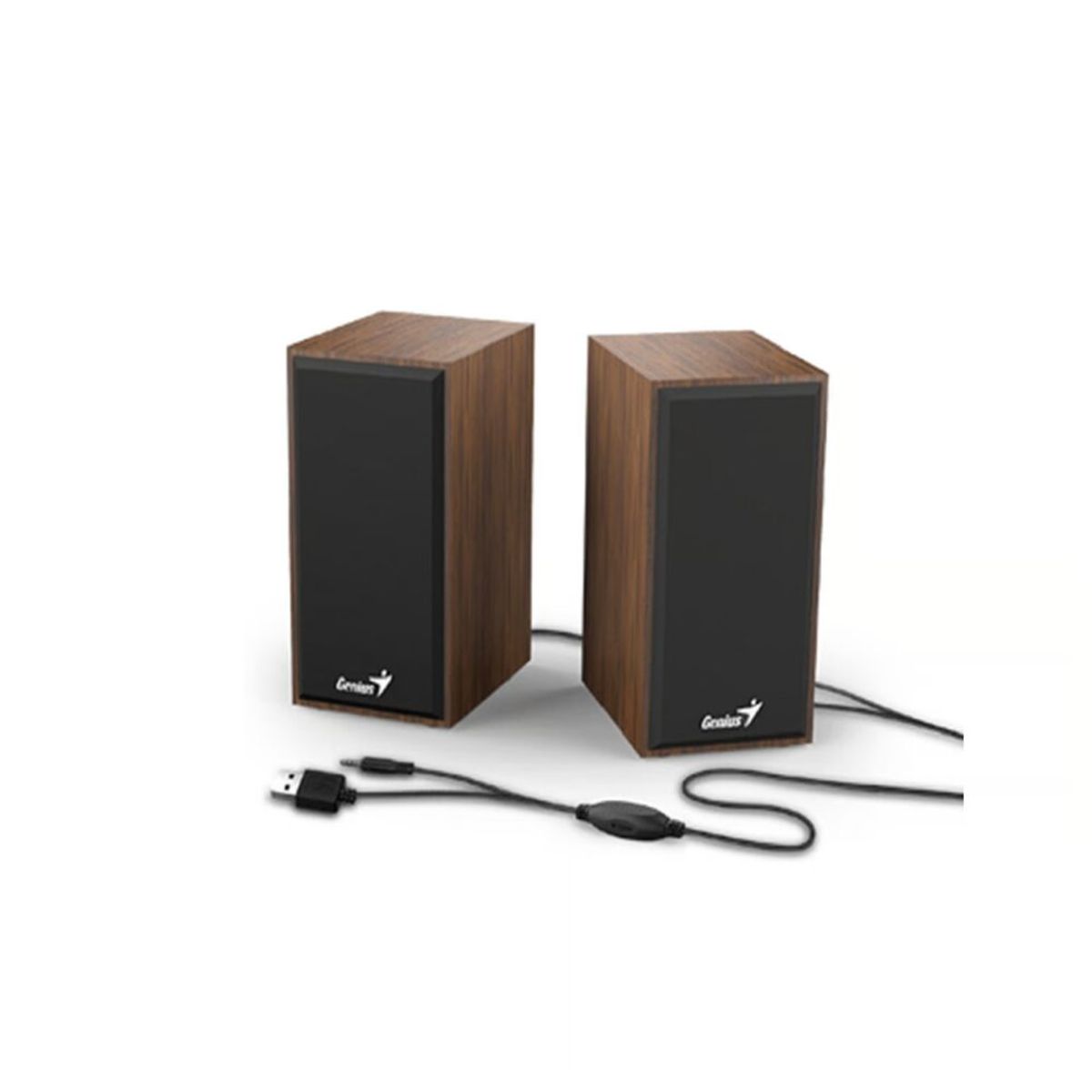 GENIUS - PARLANTE GENIUS SP-HF180 31730029400 6W USB POWER MADERA