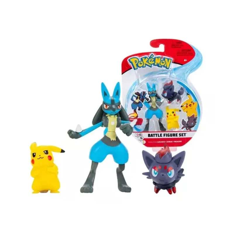 POKEMON - POKEMON BATTLE FIGURE MULTIPACK SET LUCARIO