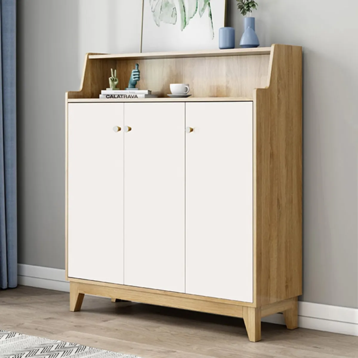 TU MESITA - Zapatera Moderna Mirian 100x34x120cm TU MESITA